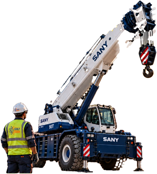 SANY 90 t rough-terrain crane