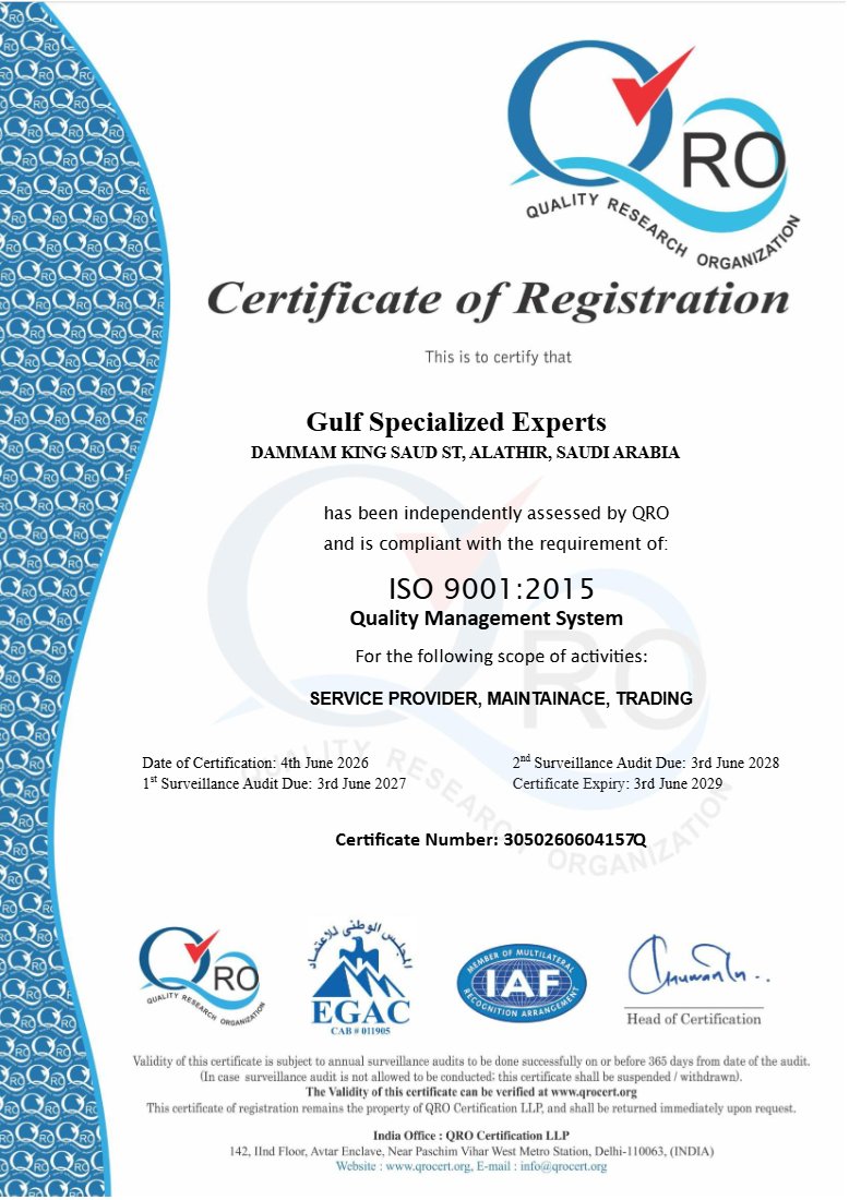 ISO 9001 Quality Management